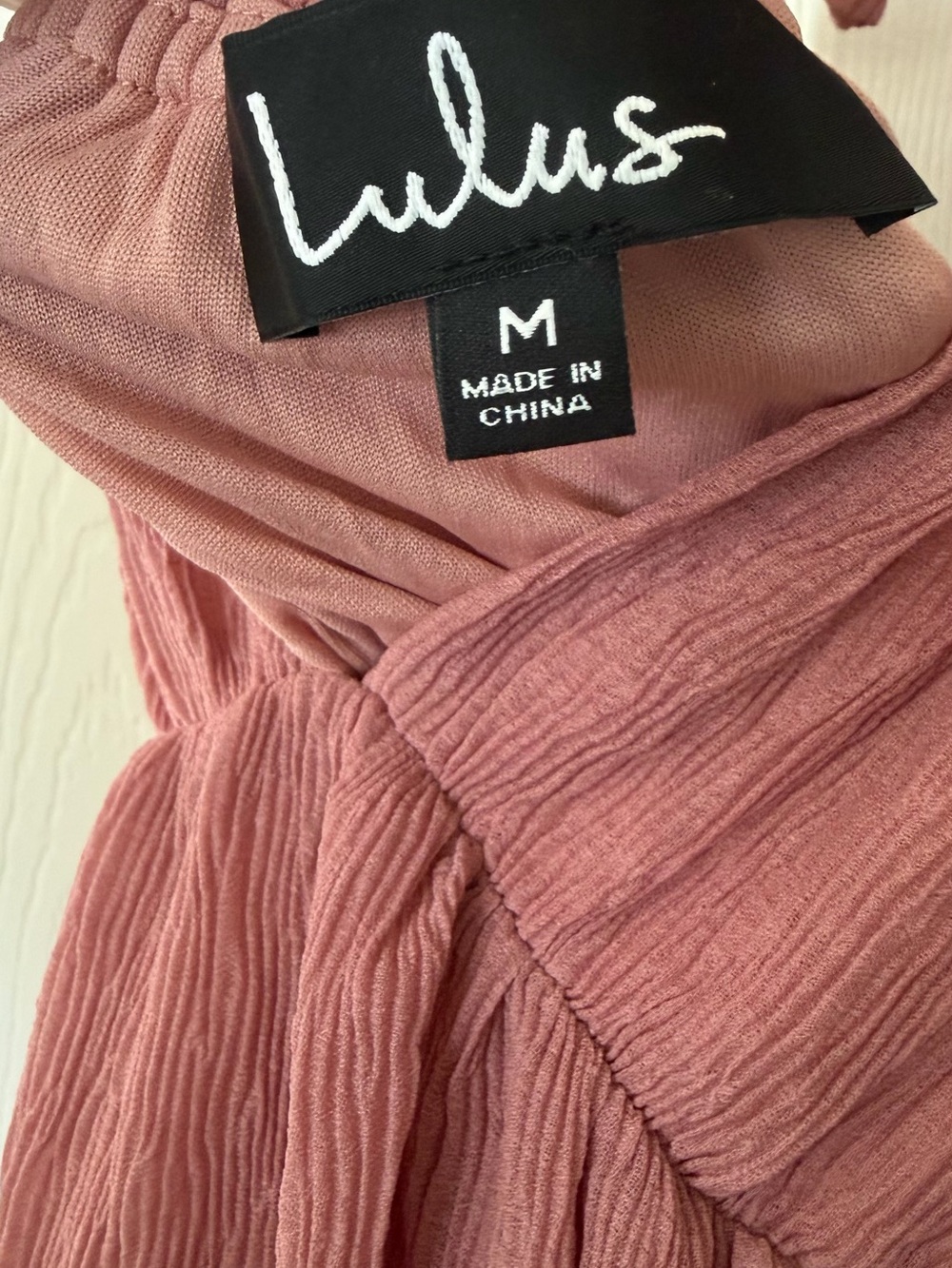 Lulu's Dusty Rose Pink Ruffled Mini Dress - Picture 4 of 6